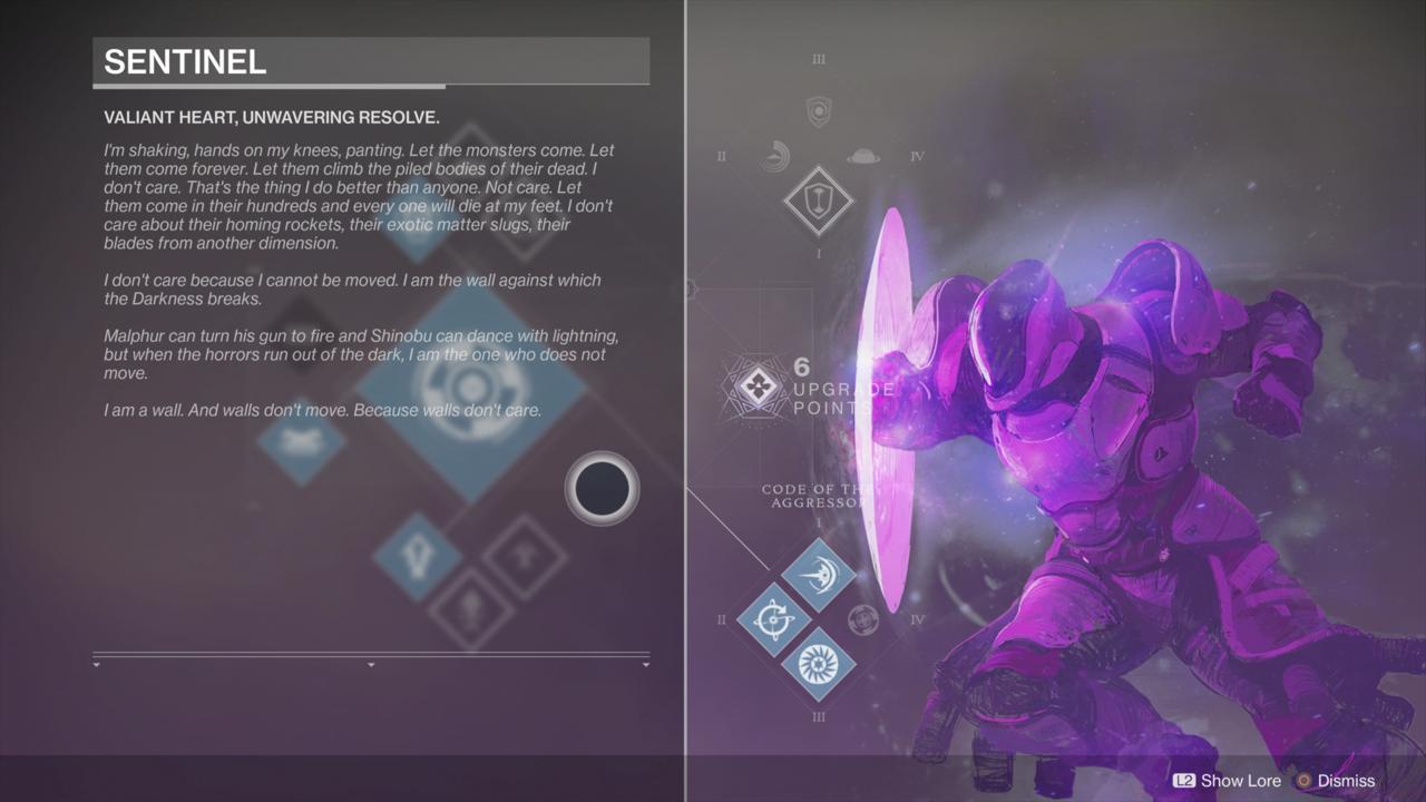 All The Titan Sentinel Skills